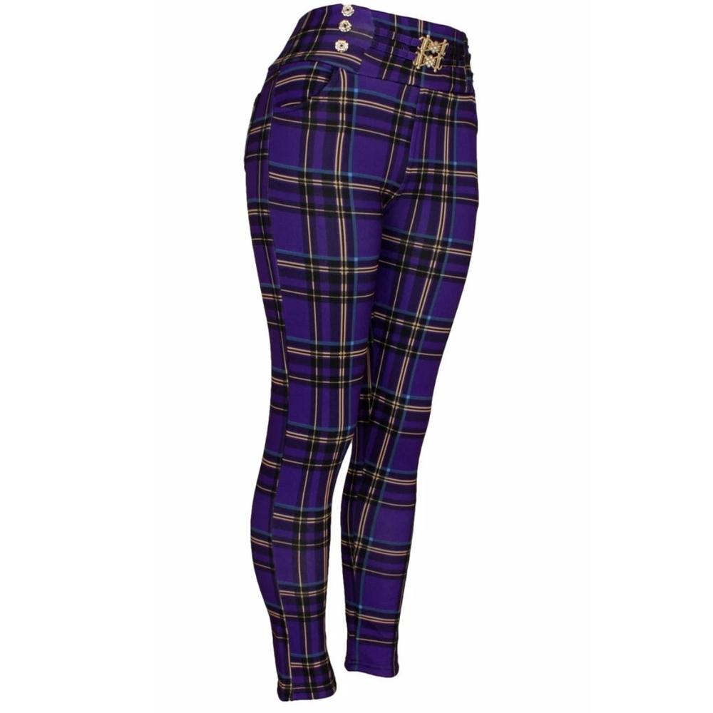 Stylish Plaid Women's Leggings